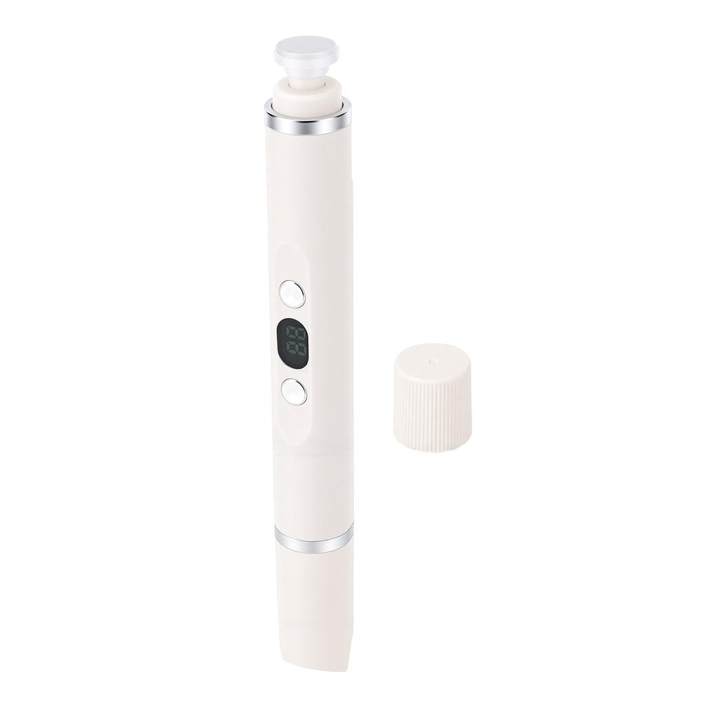 4 in 1 Electric Nail Clipper Grinder Automatic Nail Cutter 2 Speed Adjustable with Debris Collector White