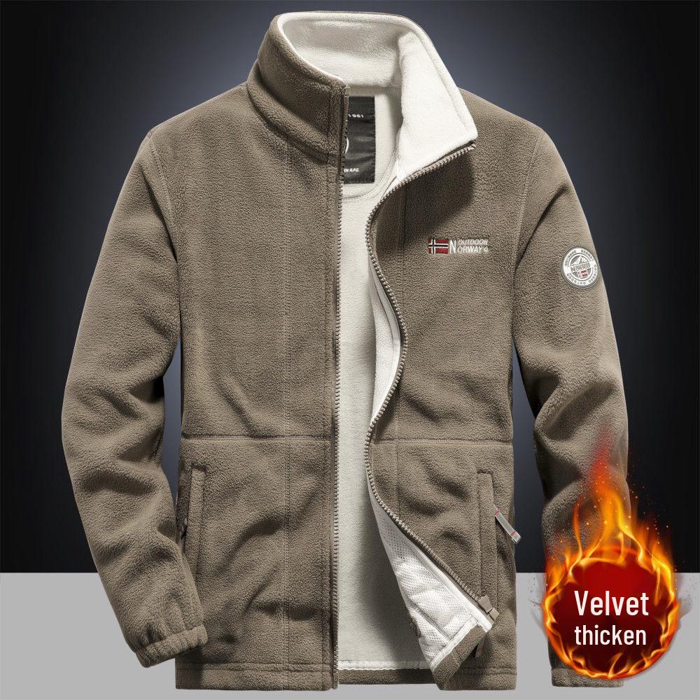 Norway 1 Outdoor Cold Protection Fleece Jacket - Plus Sizes Available! Autumn/Winter Warm & Trendy.