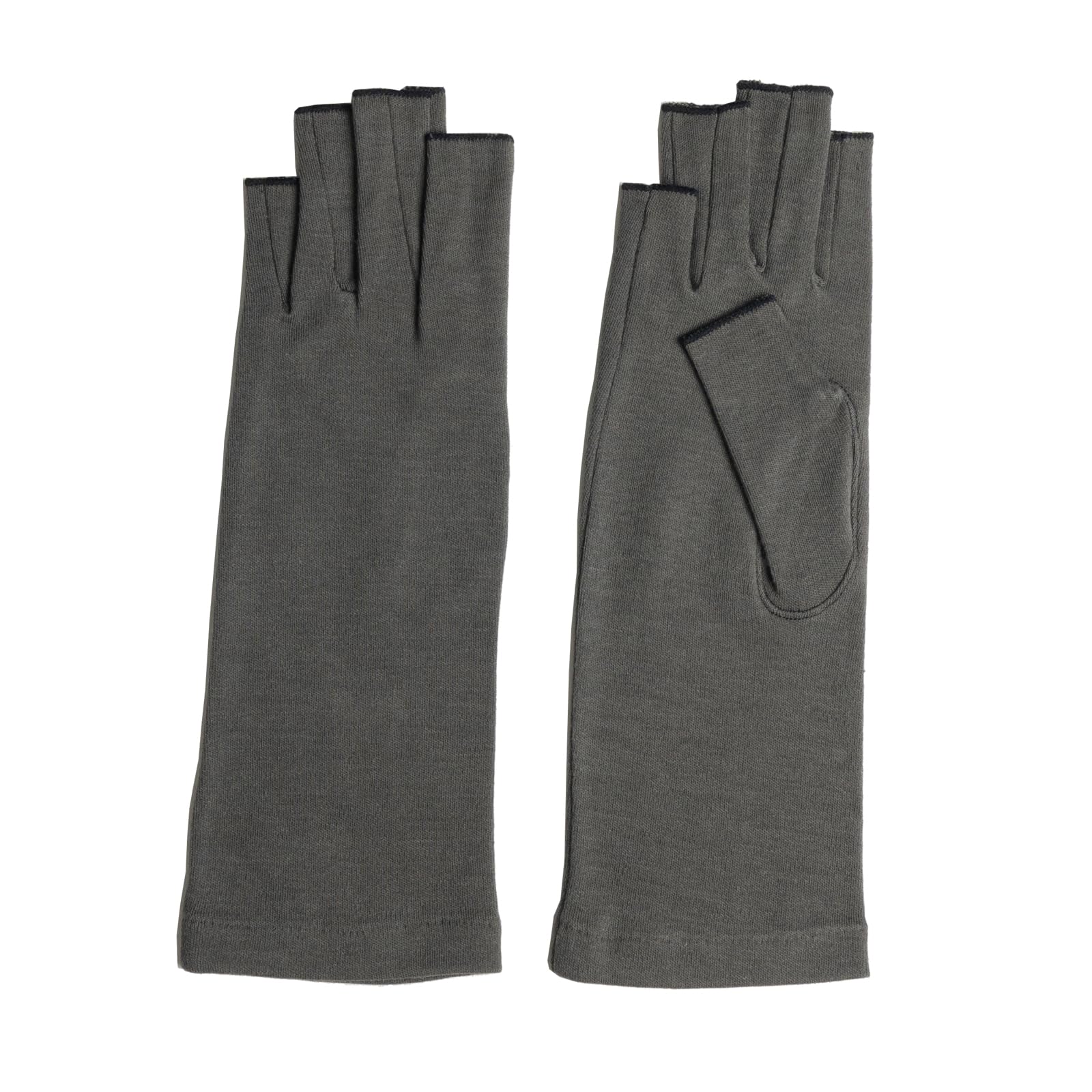 

Перчатки DEPO Органический хлопок Короткие без пальцев Черные Женские Перчатки, окрашенные в Луояне, чёрный