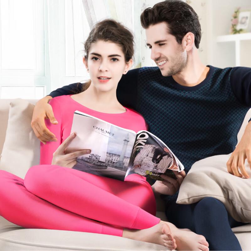 Hengyuanxiang TC-106 Women's Pure Cotton Thermal Underwear Set