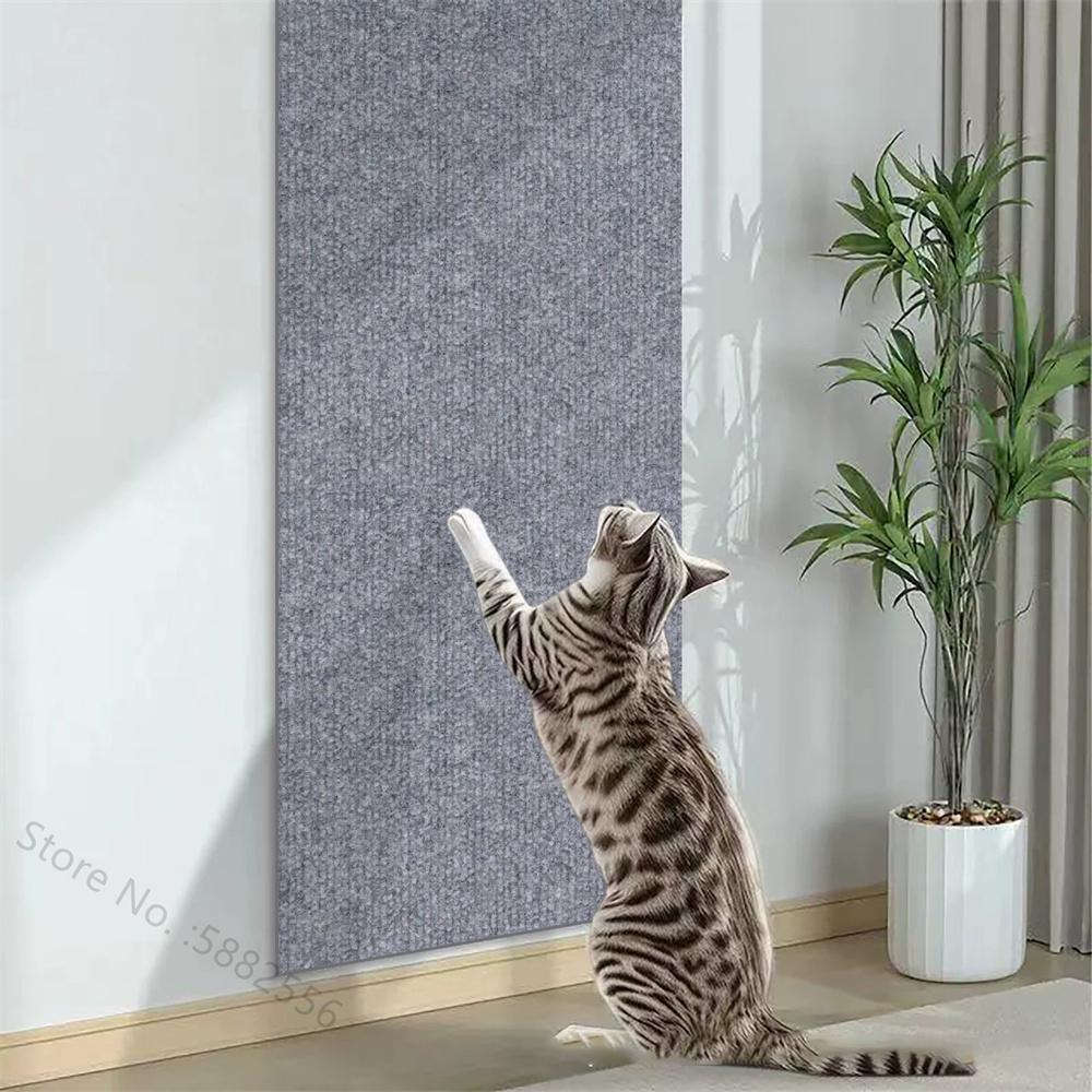 Anti Cat Scratch Sofa Cat Crawling Mat Sofa Protection Grinding Climbing Frame Self-adhesive Carpet Cats Scratch Board Cat Toys