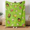 Rugrats Flannel Blanket, High quality Comfortable for All Seasons, Home Decor, Warmth and Comfort
