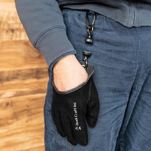 Quick Campfire Gloves, Black