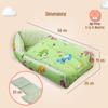 LuvLap 3-in-1 Baby-Schlafsack Tragenest, Tragbares Baumwollbett, Beistellbett für Neugeborene 0-12 Monate