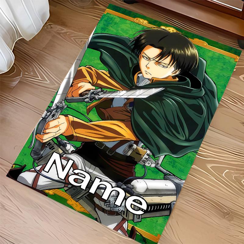 Custom personalization Attack on Titan Print Area Rug - Soft, Washable Non-Slip Indoor Mat,Living Room,Home&Office Decorative Rug