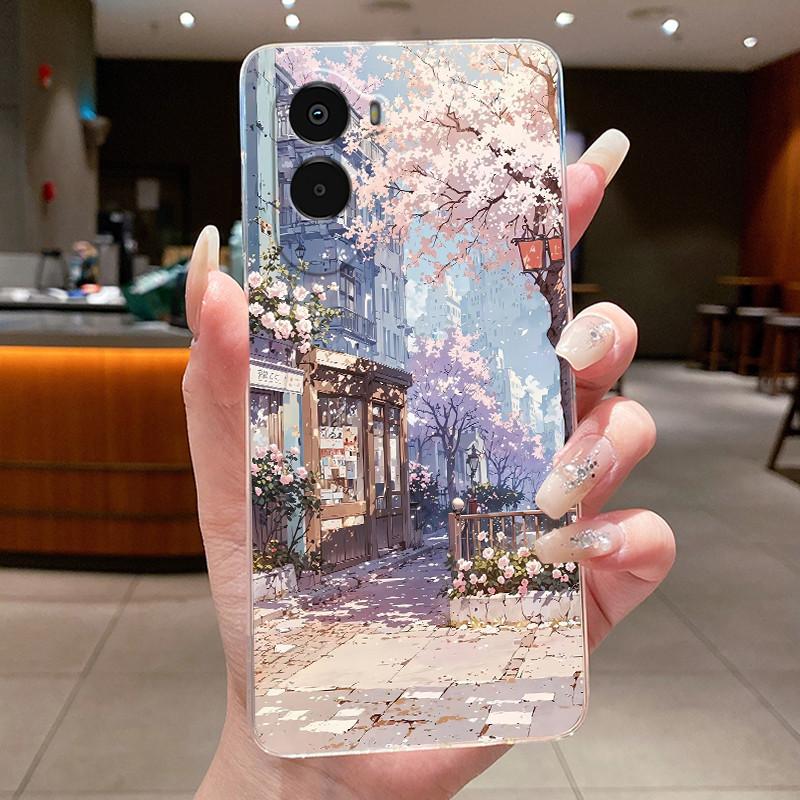 For Poco M7 4G Luxury Dragon Cute Cool Boy Girls Soft Silicone Phone Case Back Cover For Xiaomi Poco M7 4G Transparent TPU Shell