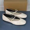 Fashion 2025 Spring Women Mary Jane Shoes Luxury Designer Comfortable Walking Footwear Casual Buckle Strap Ladies Ballet Flats Big Size