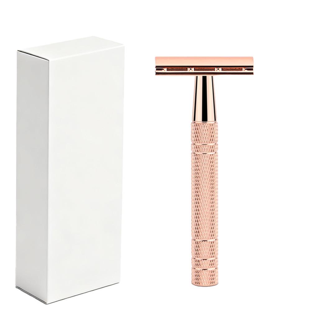 Aluminum Alloy Retro Double-Edged Safety Razor for Men and Women
