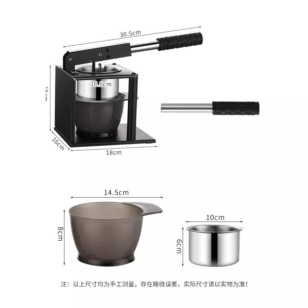 Outdoor Stainless Steel 304 Manual Commercial Lemon Juicer Home Fruit Machine Watermelon Pomegranate Juicer Juicer