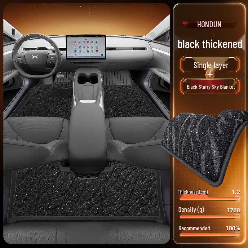 Xiaopeng M03 MAX TPE Floor Mats 2025 Car Interior Accessories
