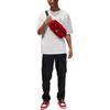 Jordan Flight Essentials Effen Kleur Logo Wijde Pasvorm Ronde Hals Korte Mouw T-shirt Heren Tops Wit DZ7314-100