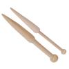 DIY Weben Werkzeug Wolle kurze Stange gewebt Pullover Schal Tapisserie Holz Stick Nadel