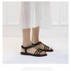Roman Sandals Bohemian Retro Hollow Out Flat Comfortable Travel Beach Shoes