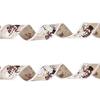 6 Delightful Meter Cartoon Christmas Ribbon With Cozy House Design Perfect For Holiday Gift Wrapping