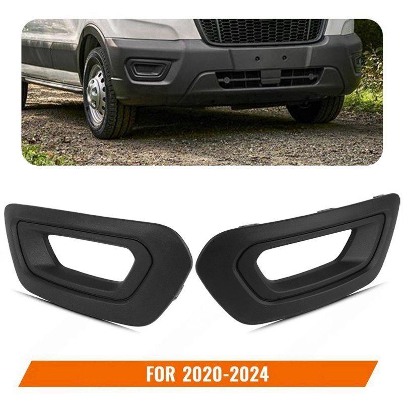 For Ford Transit -2024 Car Front Fog Lamp Cover Trim Frame KK3Z17B814BD Fog Light Replacement Part