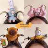 Viral Rabbit Ear Headband for Face Washing & Hair Styling - Fun, Cute, and Trendy!