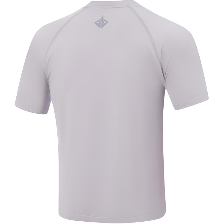 Li-Ning Professional Basketball Series Round Neck Pullover Comfortable Versatile Sports Simple Solid Color Casual Short Sleeve T-Shirt ATSV161-4