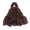 Breathable Rayon Wide-Brim Shawl & Scarf