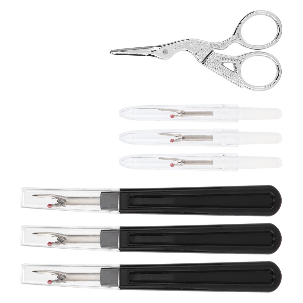 Seam Ripper Kit Durable Stainless Handy Handles Thread Remover for Sewing Embroidery Quilting