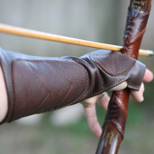 Fashion Medieval Gothic Adult Robin Hood Leather Arm Guard Bow Hand Shooting Glove Hgih Quality Buy At A Low Prices On Joom E Commerce Platform