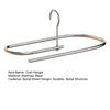 Pillowcase Hanger Spiral Sheet Hanger Strong Durable Flexible Quick Drying Rack for Winter Quilts And Heavy Wool Blankets