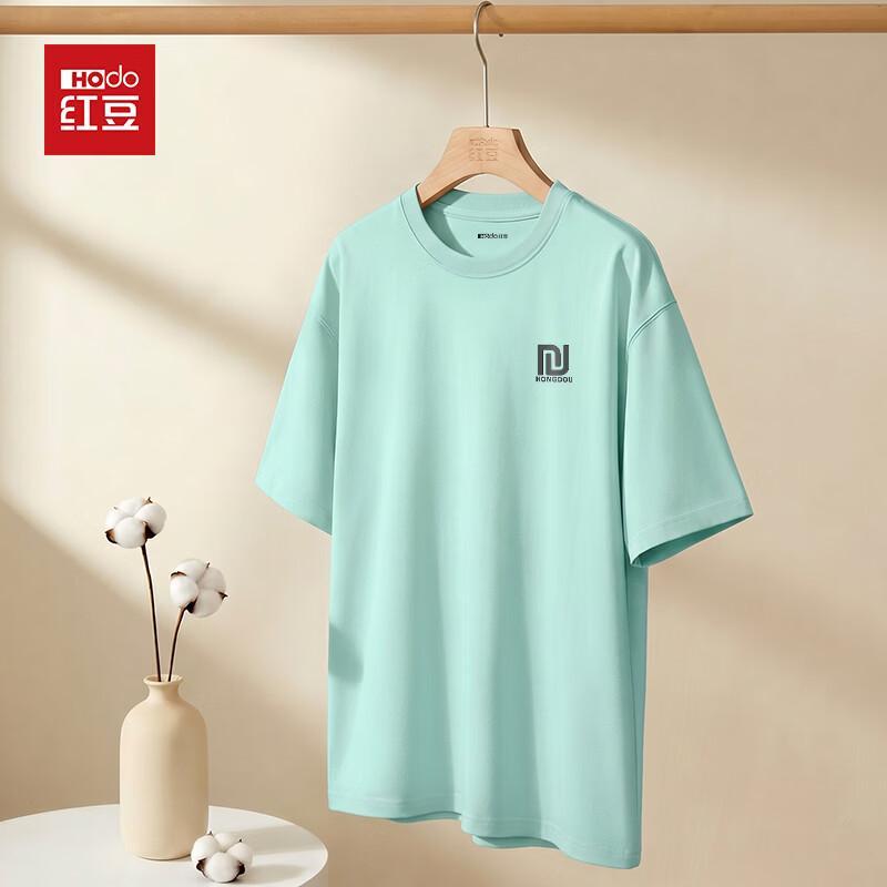Hodo Men s Loose Fit Drop Shoulder Printed Cotton T-Shirt L (120-140 lbs)