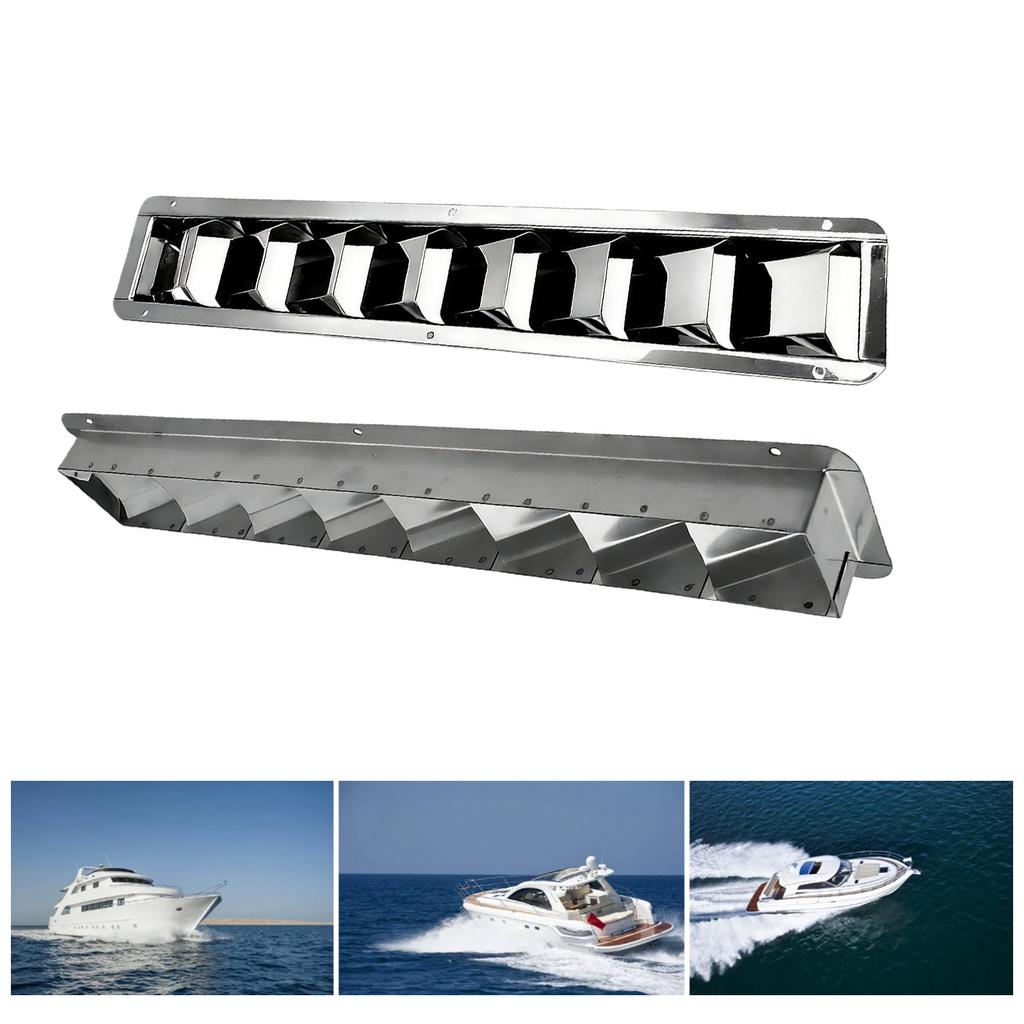 Heavy Duty Rectangle Vent Cover with Efficient Air Circulation System Waterproof Vent Cover Upgrades Designed for Boats