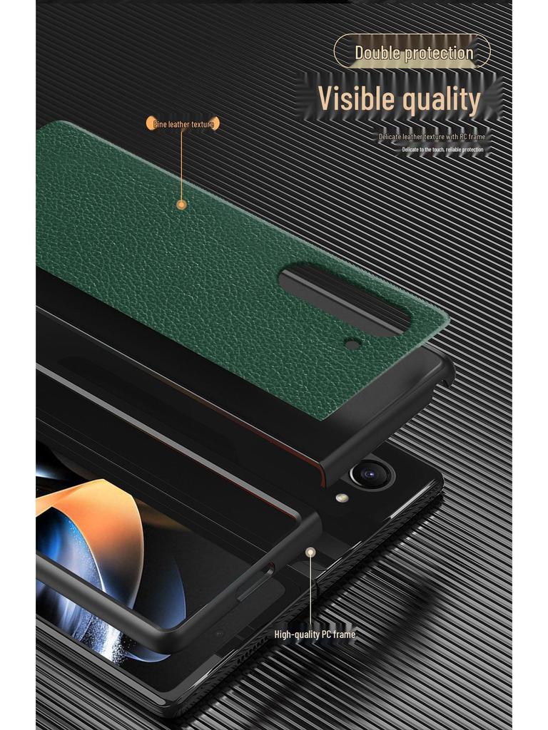 Samsung Z Fold7 & Huawei Mate X5 Cross Pattern Folding Screen Protective Phone Case