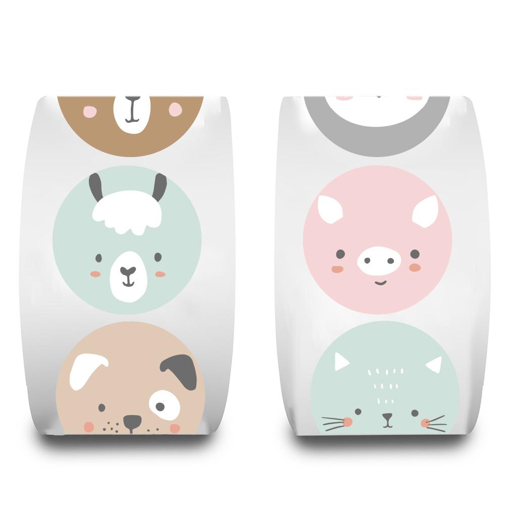 500PCS Animal Rall Stickers Game Personalize Phone Casual Phone Laptop Luggage School Gift Sealing Label Decoration Rall Sticker