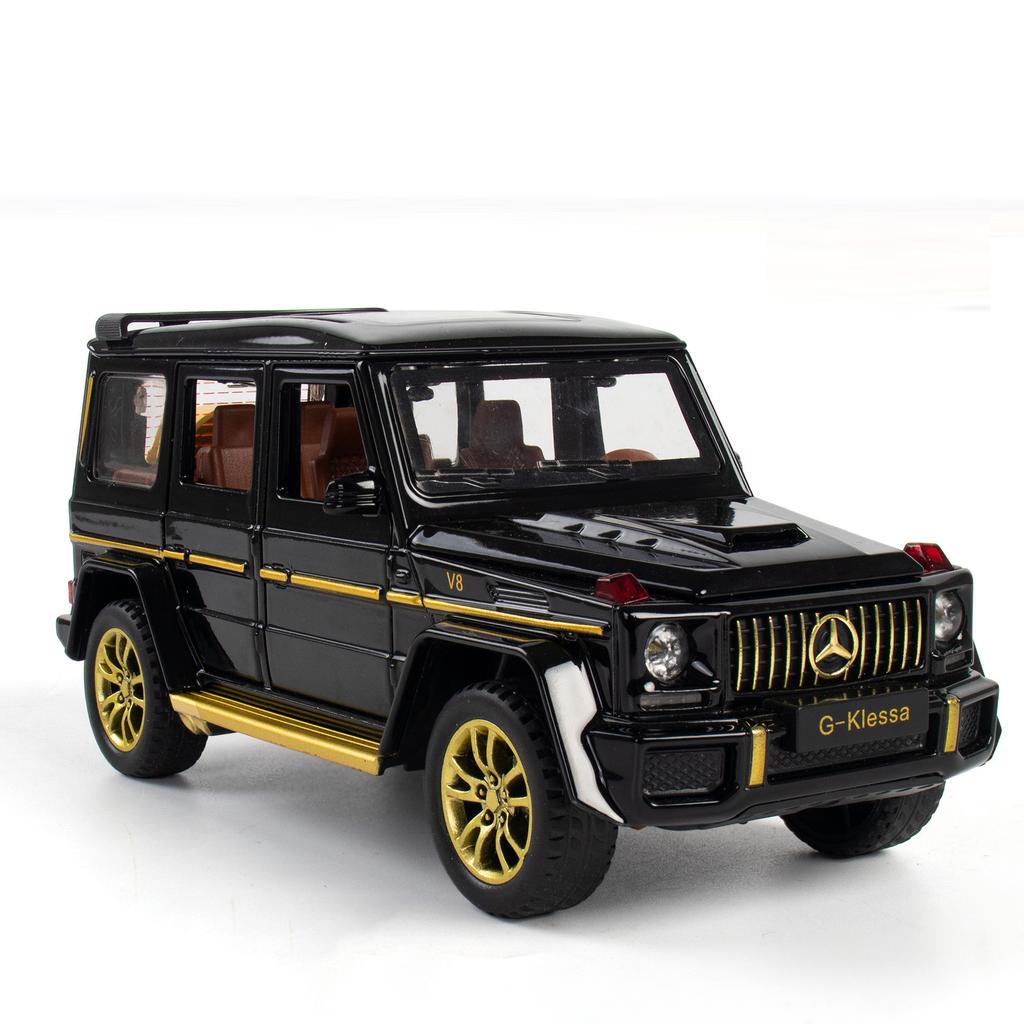 1:32 Scale G63 Alloy Diecasting Cars Toys Models With Light And Sound SUV Vehicle 6 Doors Opened Off-road Children Festival Gift