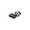 Kashimura PD30W Dual Split Socket with Reversible USB Rainbow Light KX-244