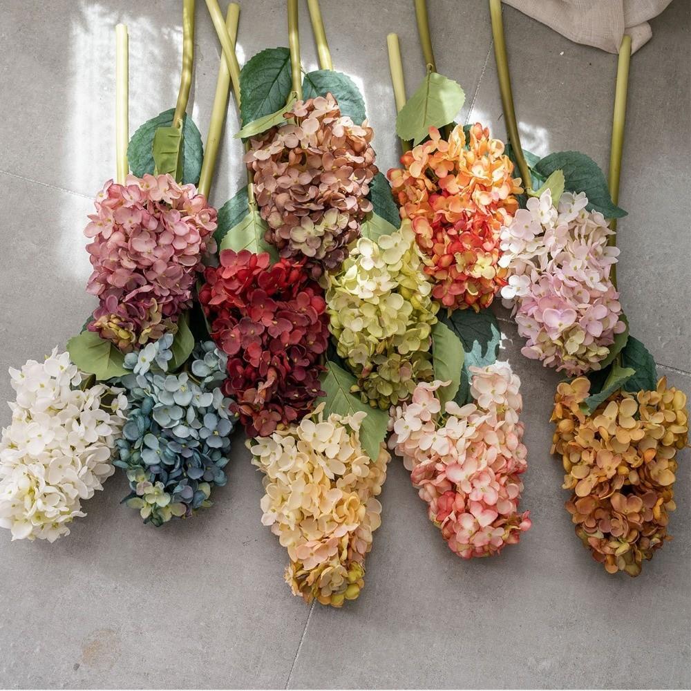 New 70 Cm Artificial Lilac Flower Floral Display Pink Artificial Faux Plants Simulation Fake Flower Wedding Decoration