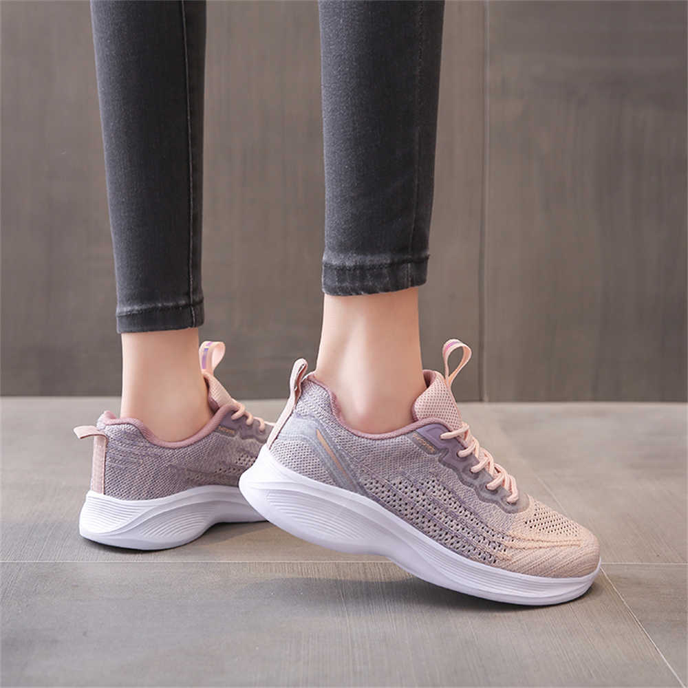 Fashion Stocking Violet Women's Sneakers Sneakerss Dress Chunky Heel Shoes Women Heeled Shoes Sports Snaeaker 4yrs To 12yrs