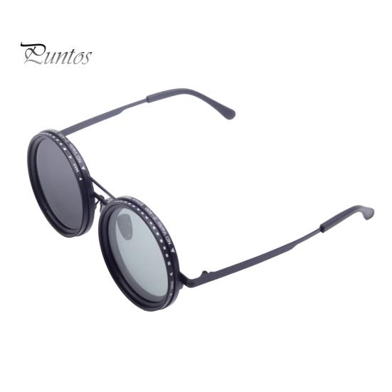 

Мужские круглые поляризованные солнцезащитные очки с усовершенствованной технологией фильтра нейтральной плотности Infinity Dimming для комфорта Многофункциональные очки для повседневного использования на открытом воздухе A