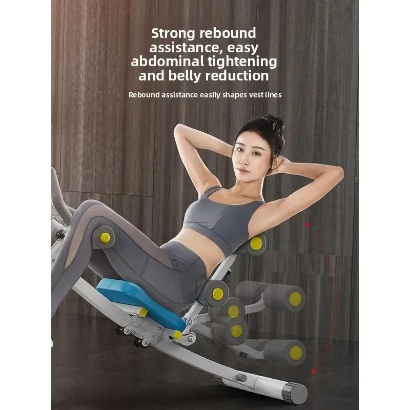 Women's Home Ab Trainer Lazy Crunch Abdominal Slimmer Waist Shaping Fitness Exercise Machine