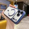Translucent Electroplated Matte Magnetic Case for iPhone 17/16ProMax