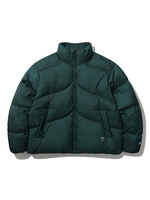 Bbc Earth Curve Quilted Puffer Down_Teal Green