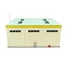 Sankei 1/144 Aviation Scene Series Flying Club Aircraft Storage Shed MK08-12 Paper Craft