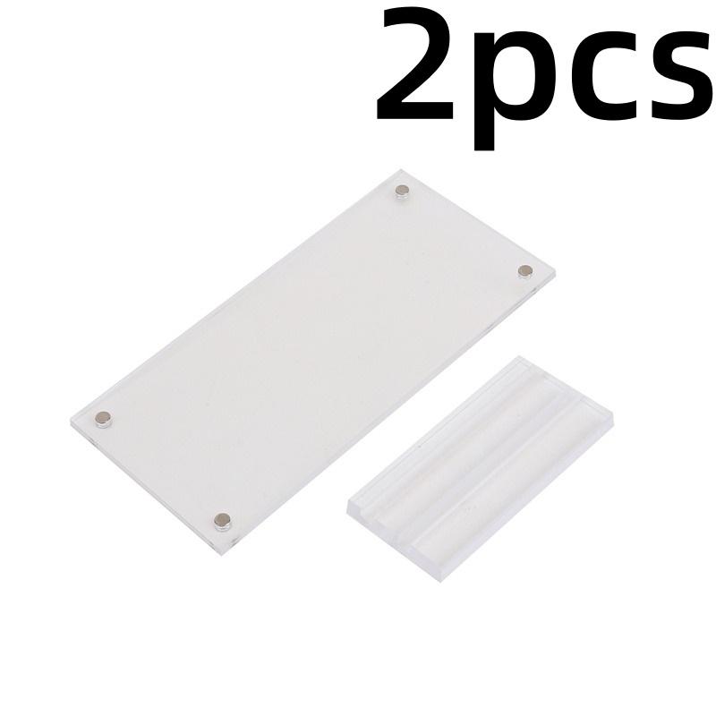 1/2pcs Dollar Bill Commemorative Coins Picture Frame Holder with Base Sturdy Clear Acrylic Display Home Desk Display Collection
