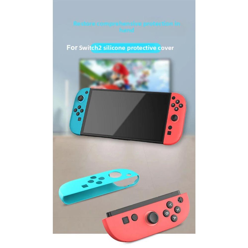 Silicone Case for Nintendo Switch 2 Joystick Controller Gamepad Protective Cover Thumbstick Grip Caps for NS Switch2 Accessories