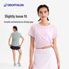 Decathlon Women's Quick-Dry Athletic Short Sleeve T-Shirt