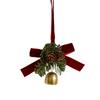 Plastic Pine Cones Christmas Bells Christmas Hanging Decoration