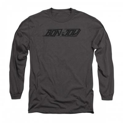 Bon Jovi Unisex Adult New Logo Long-Sleeved T-Shirt
