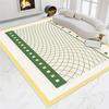 Modern Simple Chessboard Living Room Rugs Flower Girl Carpets Home Decoration Bedroom Carpet Large Area Carpets For Living Room