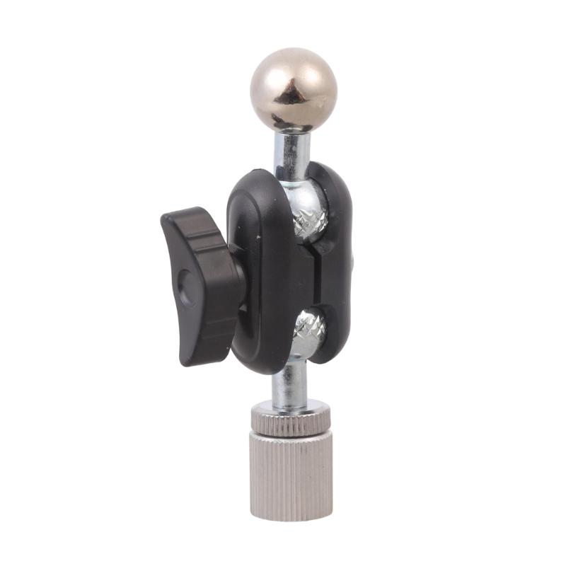 Plastic Metal Ball Head Adapter with 360 Rotation Capability for 1/4 to 17.4mm Conversion for Photography Vlog