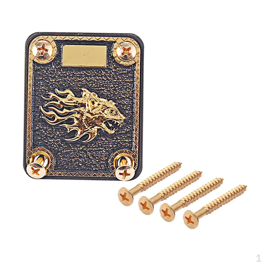 

Шейная пластина для электрогитары из цинкового сплава для аксессуаров