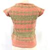 PAUL & JOE French Sleeve Half Sleeve Knit Sweater Women's S Pink Gold embroidery(USED)