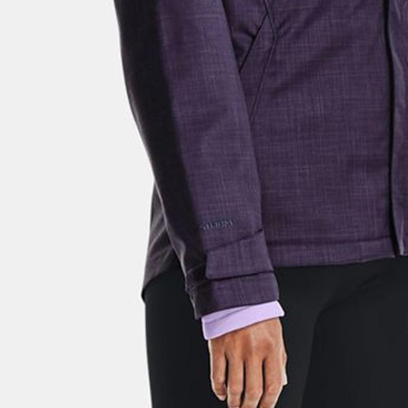 Under Armour Sienna 3-In-1 Training Hooded Jacket Women Tops Purple 1296868-500