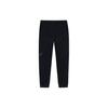Anta Solid Color Cuffed Nine-Point Knitted Sports Pants Women Bottoms Black 162417326S-1