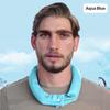 Cooling Neck Wrap With Button Fastener Instant Ice Neck Towel For Outdoor Sports Summer Activities Instant Cold Cooling Scarf